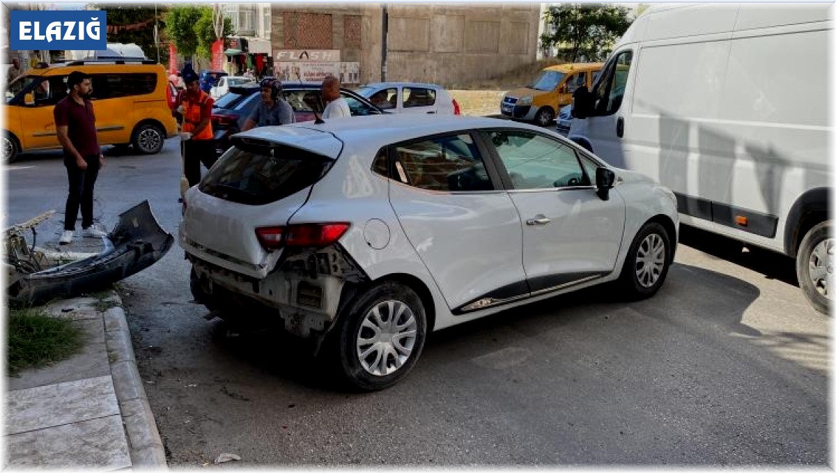 Elazığ'da trafik kazası: 1 yaralı