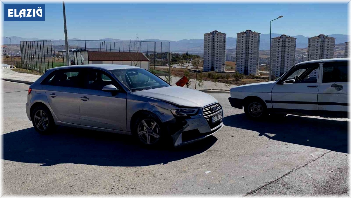 Elazığ'da trafik kazası: 1 yaralı
