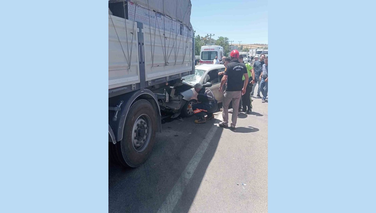 Elazığ'da trafik kazası: 1 yaralı