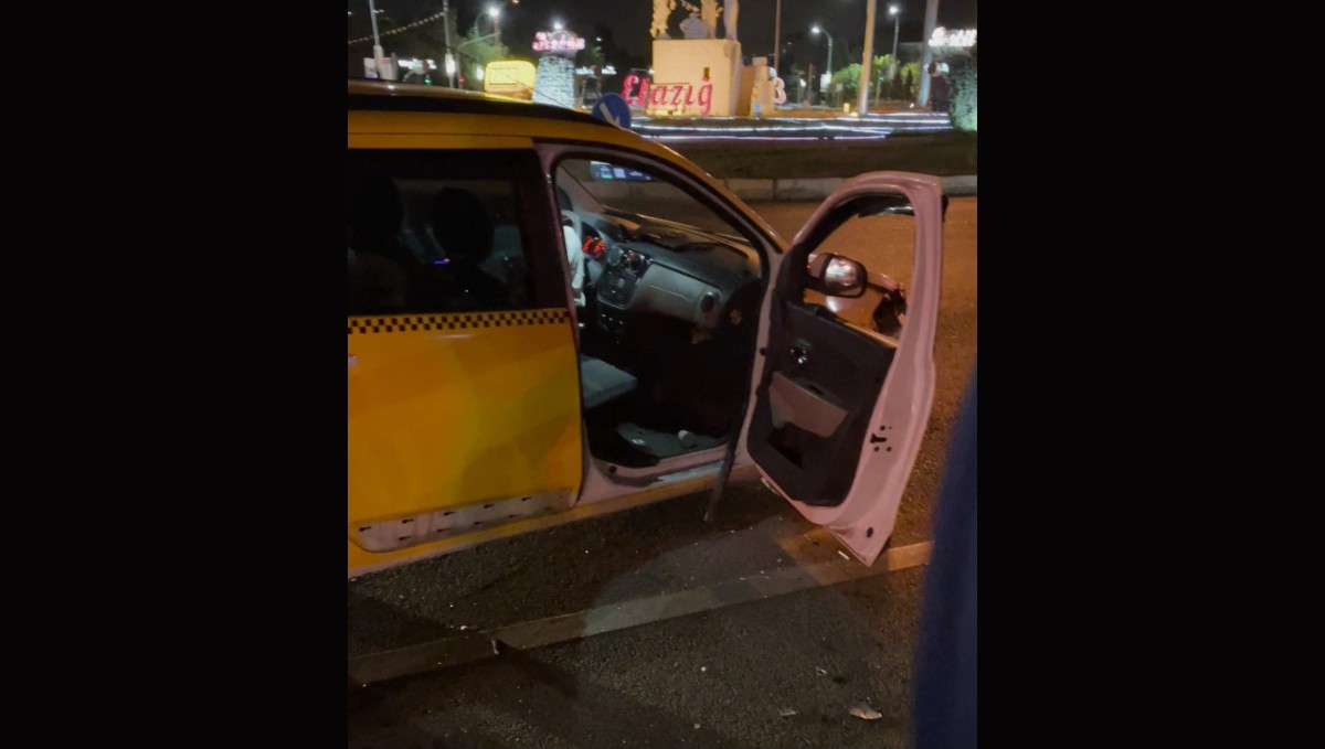 Elazığ'da trafik kazası:1 yaralı