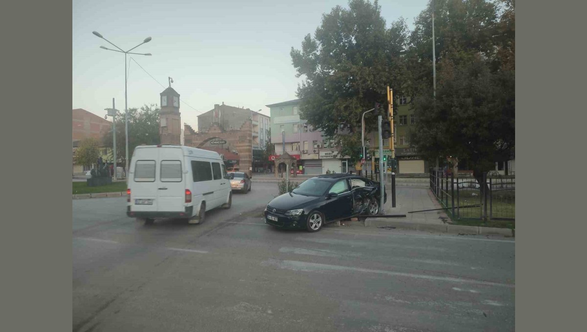 Elazığ'da trafik kazası: 1 yaralı