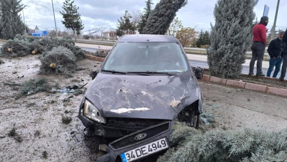 Elazığ'da trafik kazası: 1 yaralı