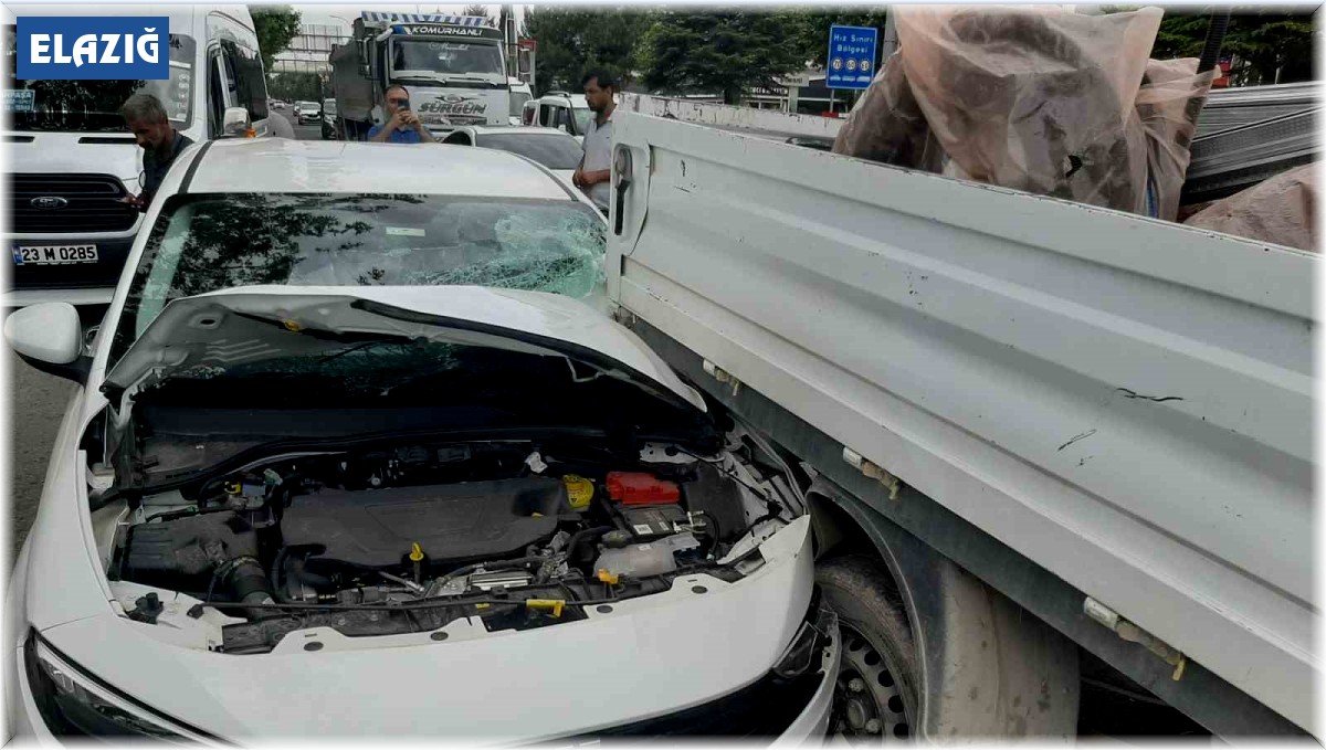 Elazığ'da trafik kazası