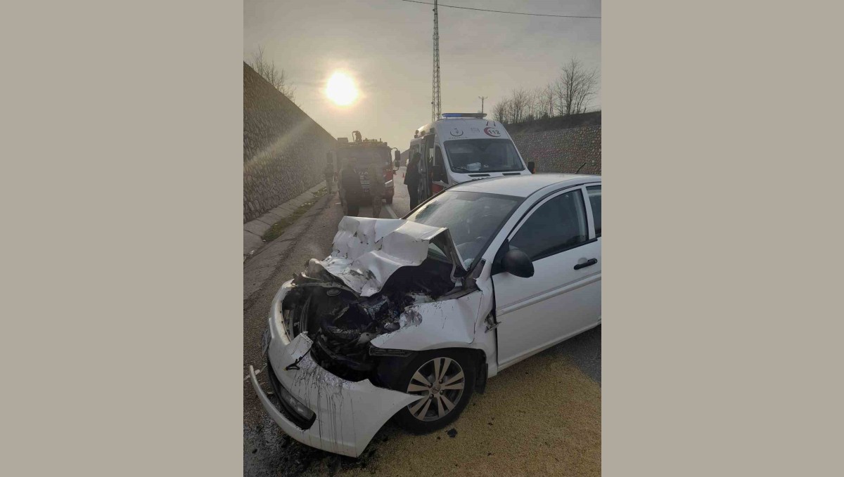 Elazığ'da trafik kazası: 3 yaralı