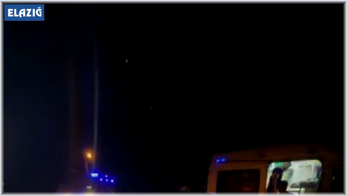 Elazığ'da trafik kazası: 3 yaralı