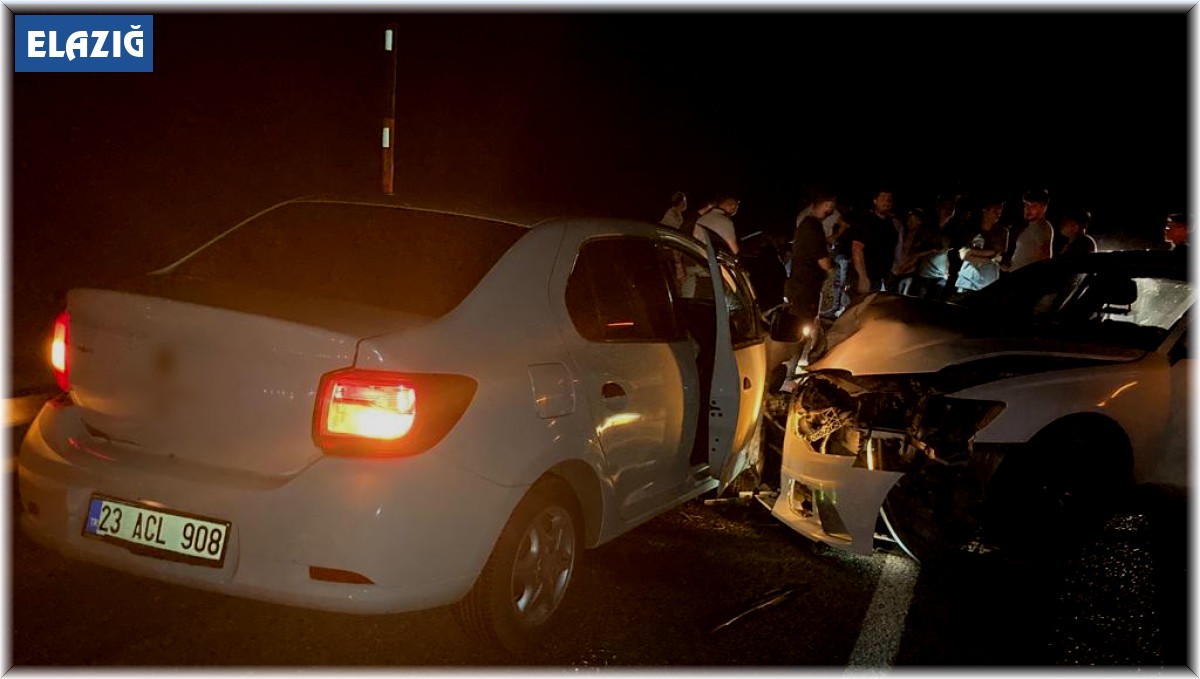 Elazığ'da trafik kazası: 4 yaralı
