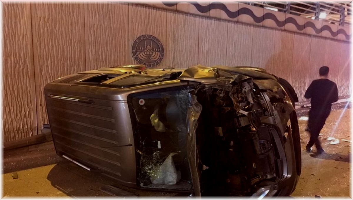 Elazığ'da trafik kazası: 4 yaralı