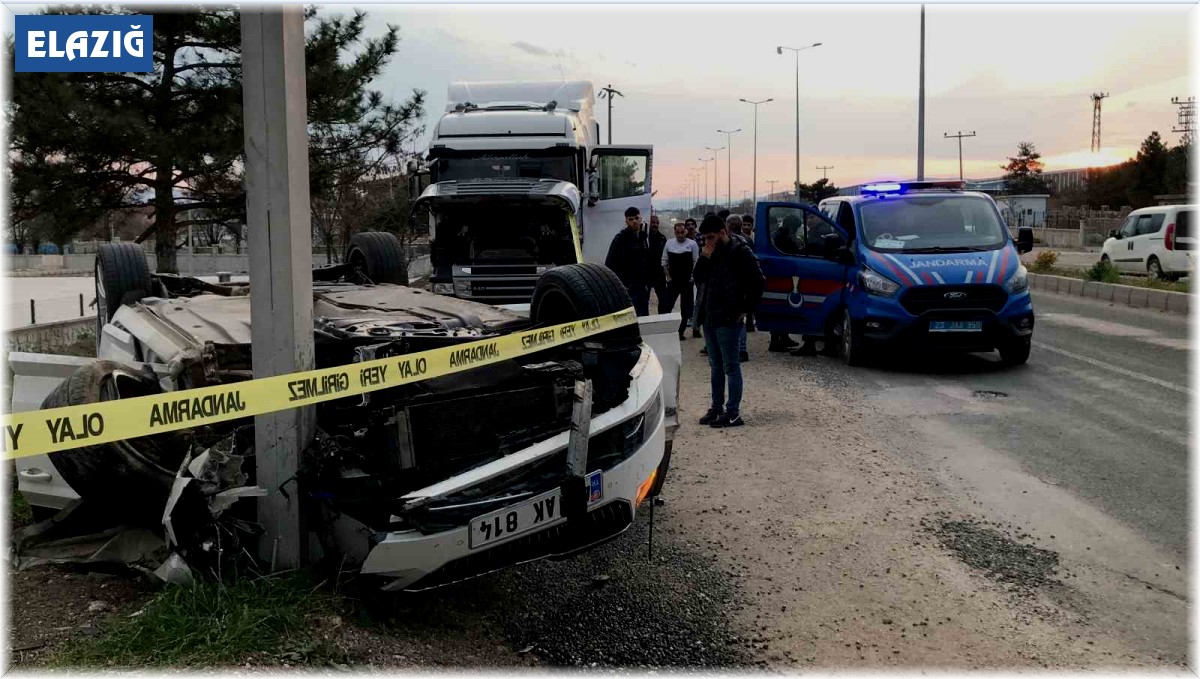 Elazığ'da trafik kazası: 5 yaralı