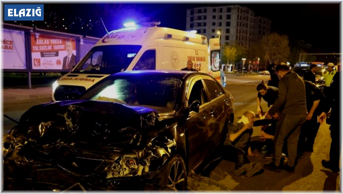 Elazığ'da trafik kazası: 6 yaralı