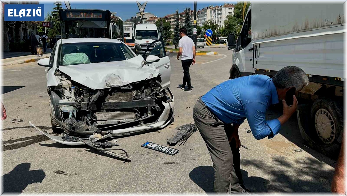 Elazığ'da trafik kazası