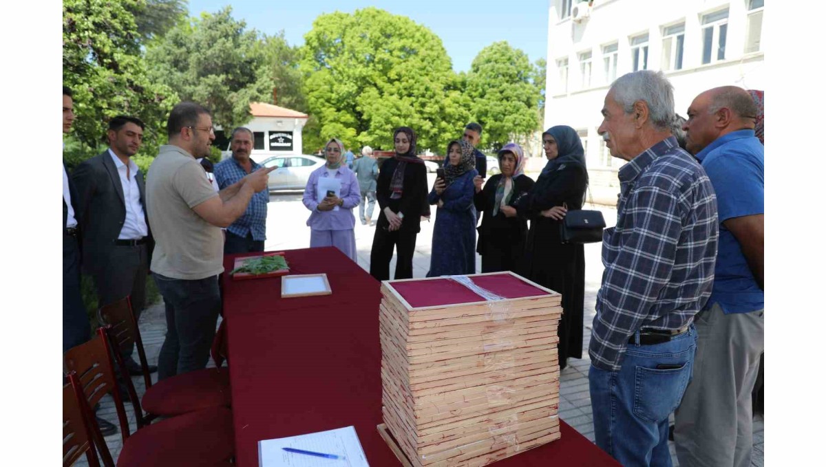 Elazığ'da üreticilere ipek böceği larvası dağıtıldı
