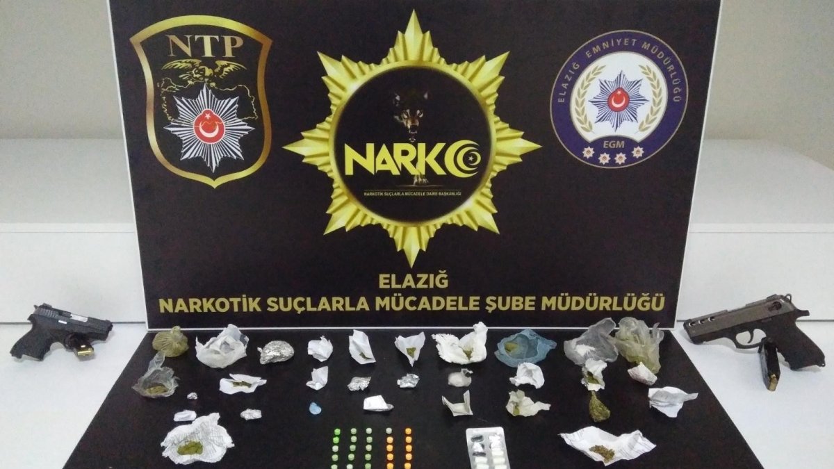 Elazığ'da uyuşturucu ile mücadele 36 şahsa işlem yapıldı