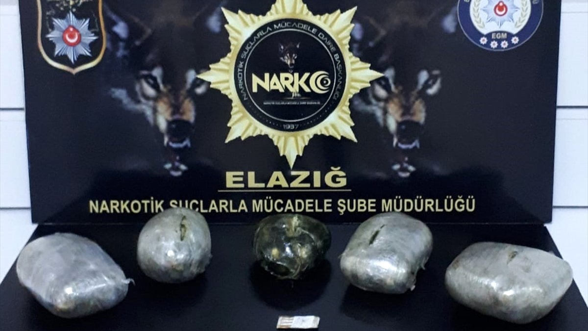 Elazığ'da uyuşturucu operasyonlarında 3 şüpheli tutuklandı