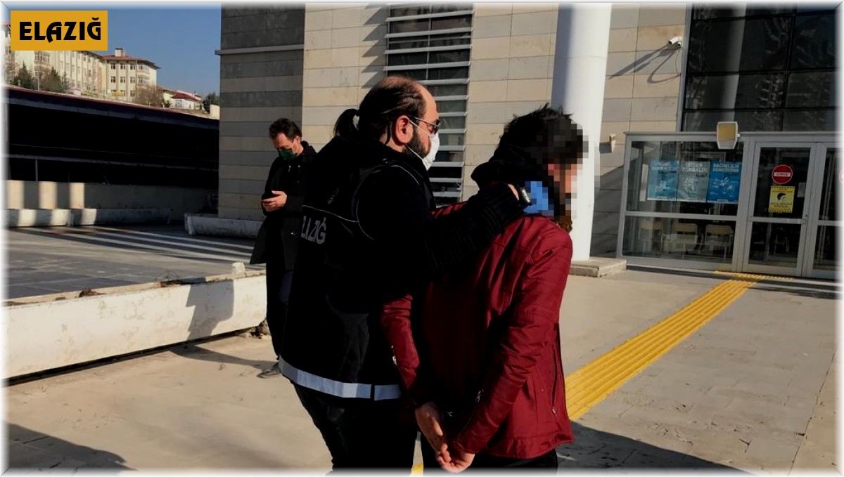 Elazığ'da uyuşturucu operasyonu: 1 tutuklama