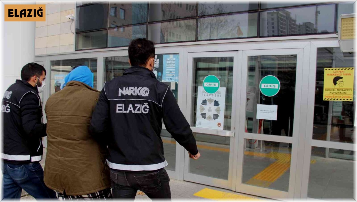 Elazığ'da uyuşturucu operasyonu: 1 tutuklama