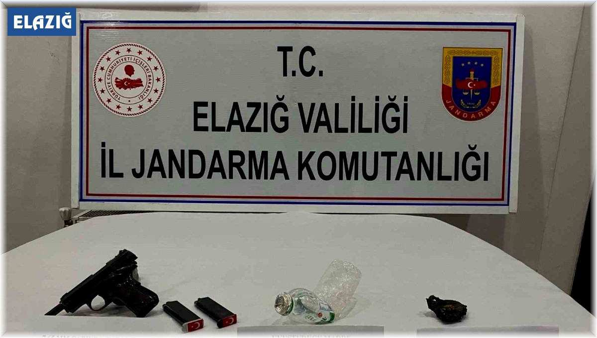 Elazığ'da uyuşturucu operasyonu: 2 gözaltı