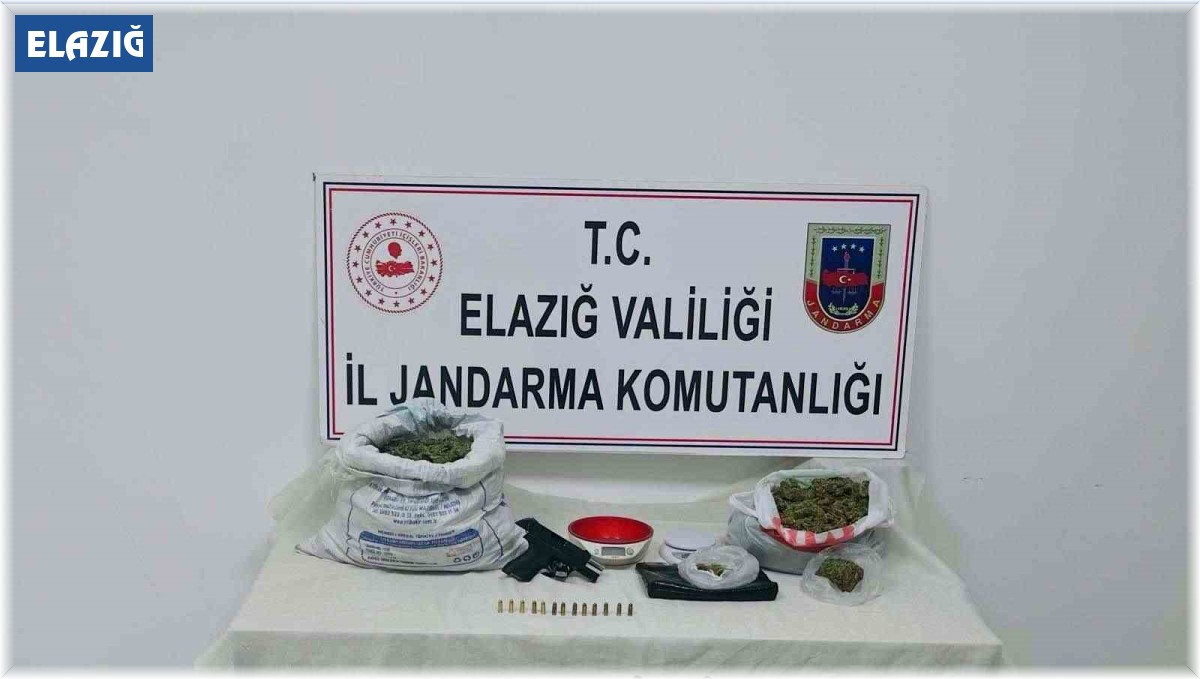 Elazığ'da uyuşturucu operasyonu: 2 gözaltı