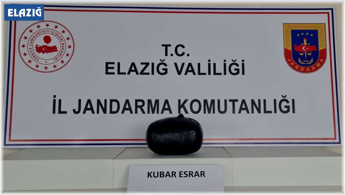 Elazığ'da uyuşturucu operasyonu