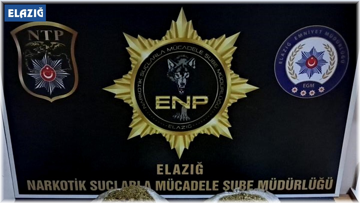 Elazığ'da uyuşturucu operasyonu: 7 gözaltı