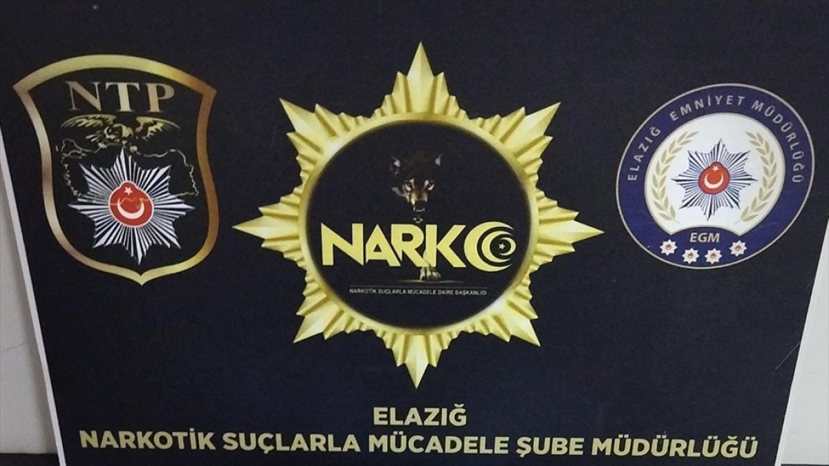 Elazığ'da uyuşturucu operasyonunda 1 zanlı tutuklandı