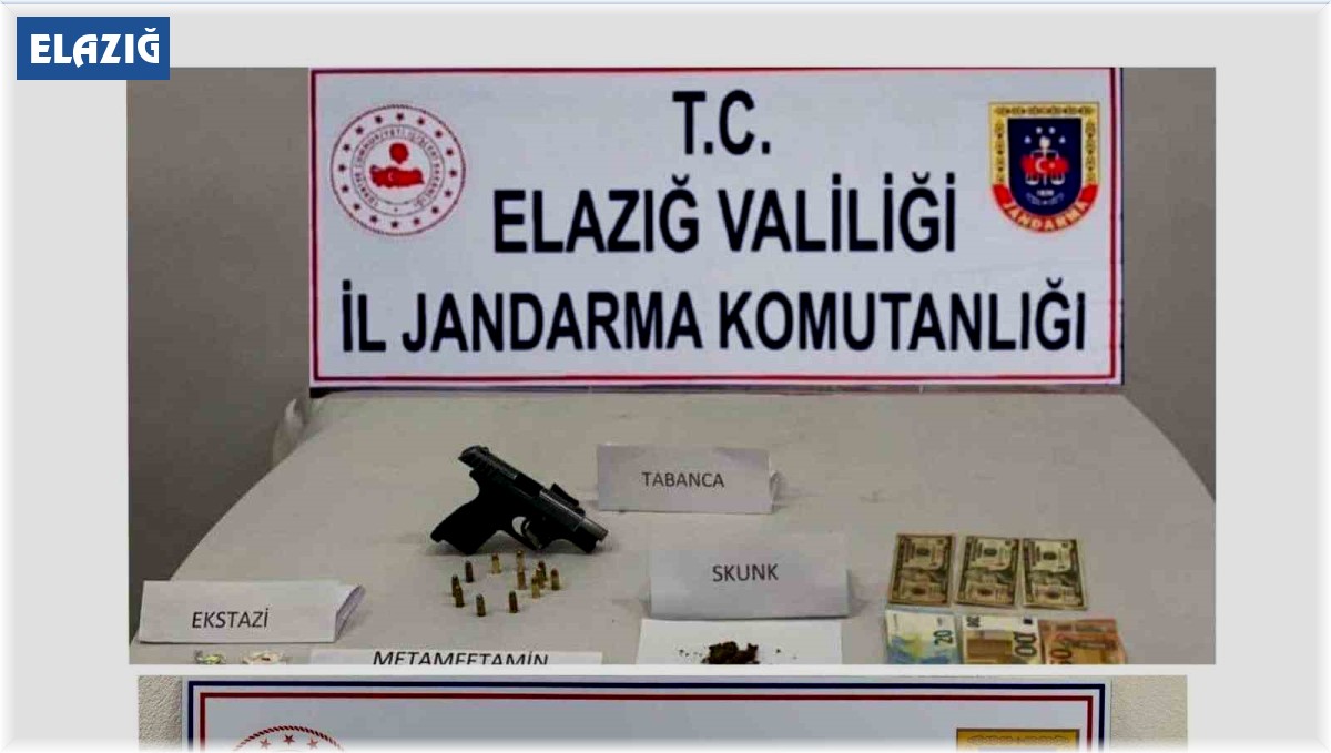Elazığ'da uyuşturucu taciri 3 şüpheli yakalandı