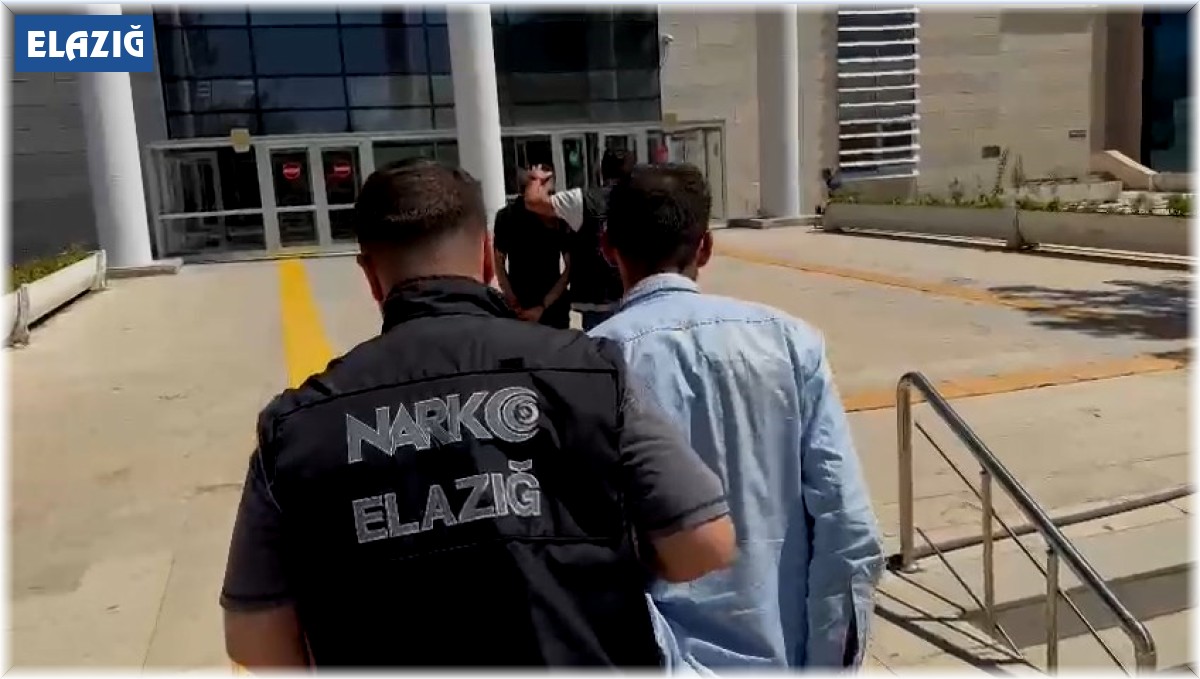 Elazığ'da uyuşturucu tacirlerine operasyon: 2 tutuklama