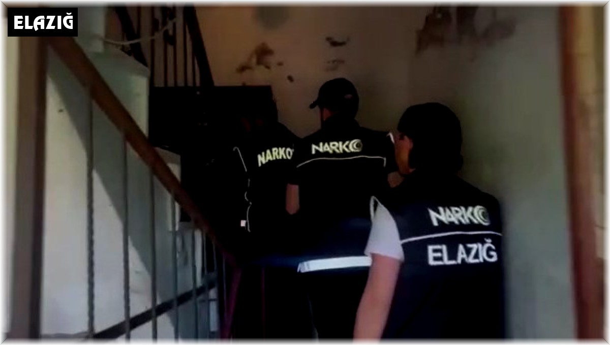 Elazığ'da uyuşturucudan 2 kişi tutuklandı