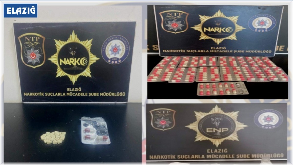 Elazığ'da uyuşturucuya geçit yok: 8 gözaltı