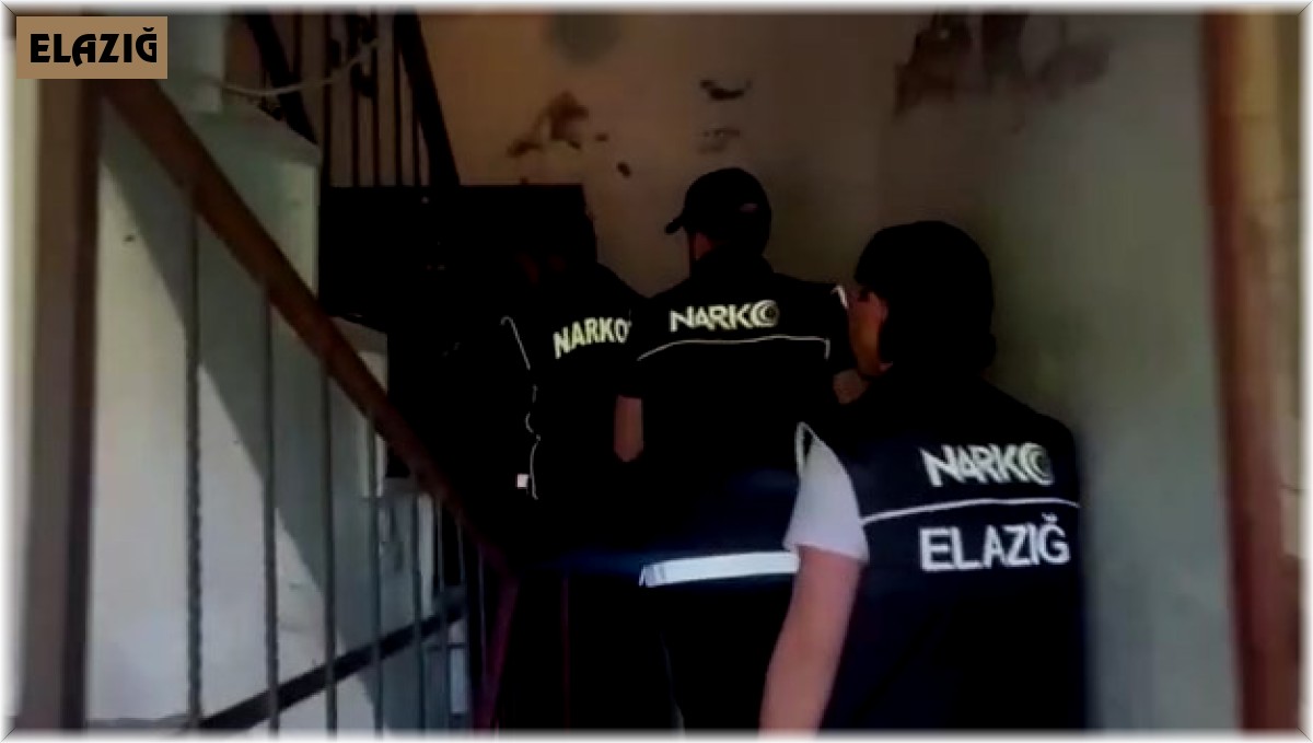 Elazığ'da uyuşturucuyla mücadele aralıksız sürüyor