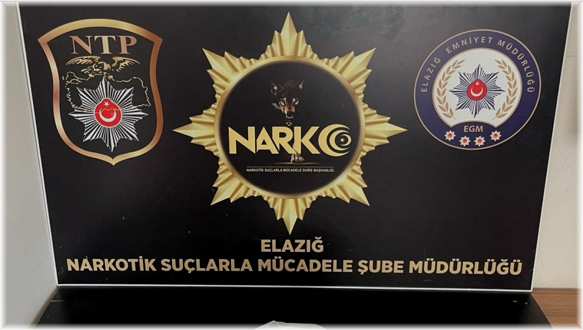 Elazığ'da uyuşturucuyla mücadele çalışmaları