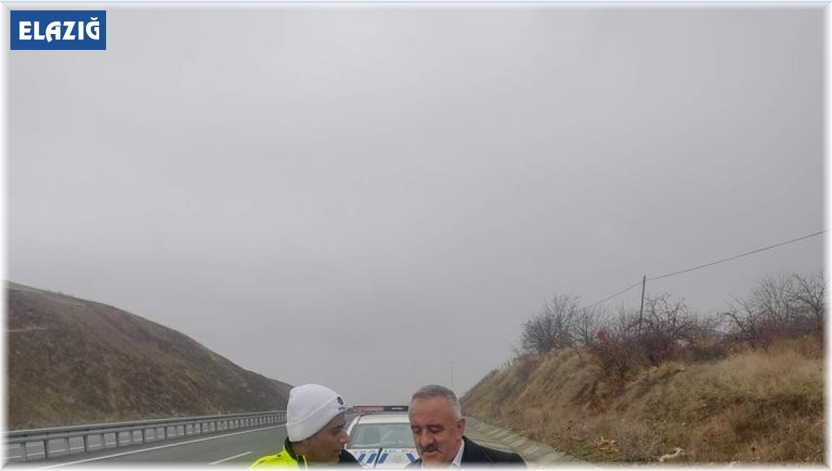 Elazığ'da vatandaşlar trafik kuralları konusunda bilgilendirildi