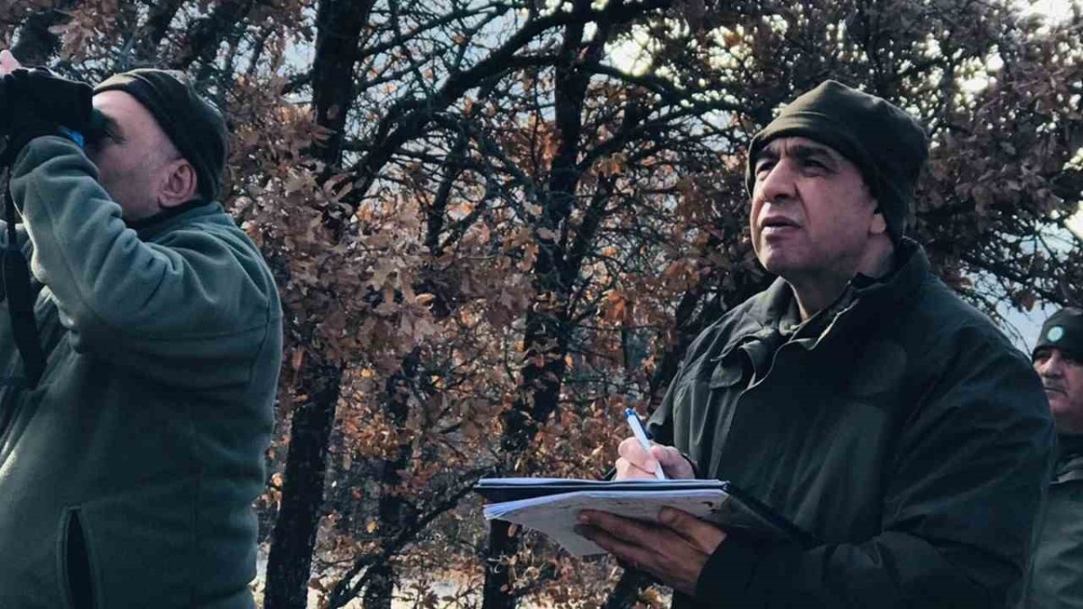 Elazığ'da yaban keçisi envanter çalışması yapıldı