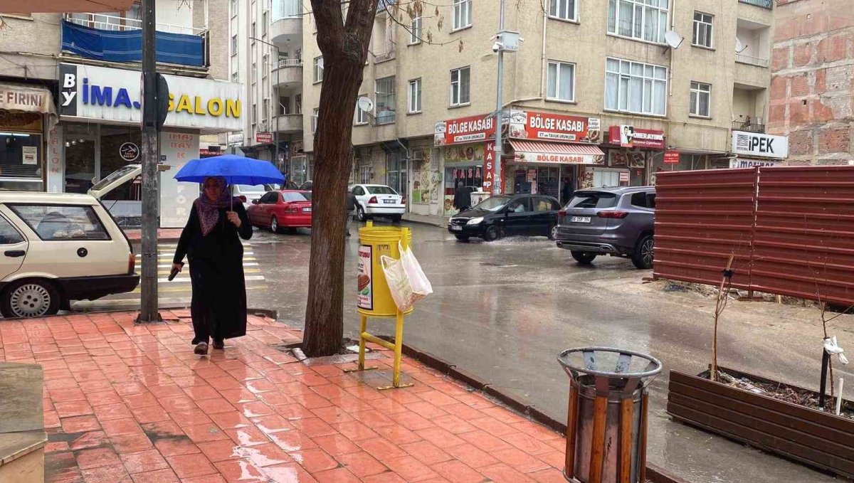 Elazığ'da yağış etkili oldu