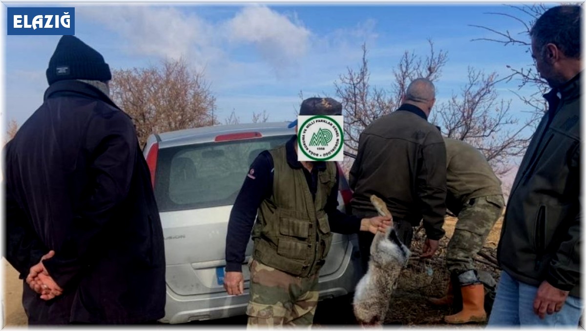 Elazığ'da yasa dışı avcılık yapan 4 şahsa idari işlem uygulandı