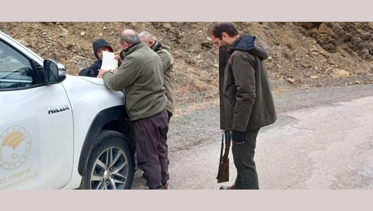 Elazığ'da yasa dışı avcılık yapan 7 kişiye idari ceza
