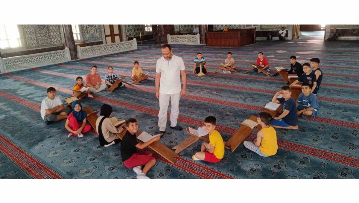 Elazığ'da yaz Kur'an kursları etkinlikleri sürüyor