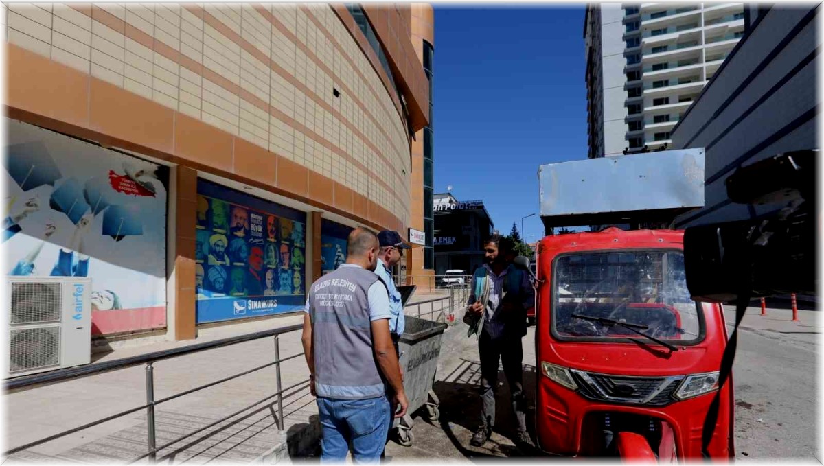 Elazığ'da yelek ve yaka kartı olmayan toplayıcılara yaptırım uygulanacak