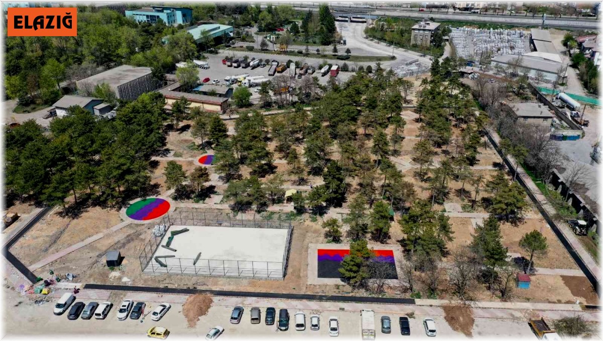 Elazığ'da yeni yaşam alanında ki çalışmalar hızla ilerliyor