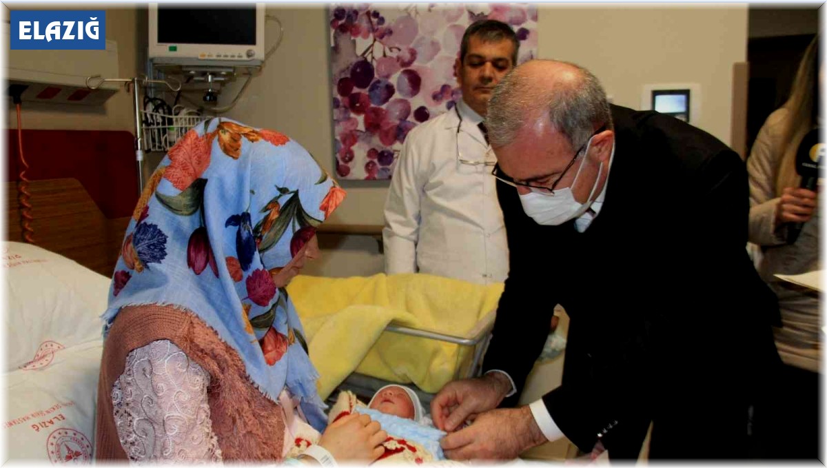 Elazığ'da yeni yılda 3 bebek dünyaya geldi
