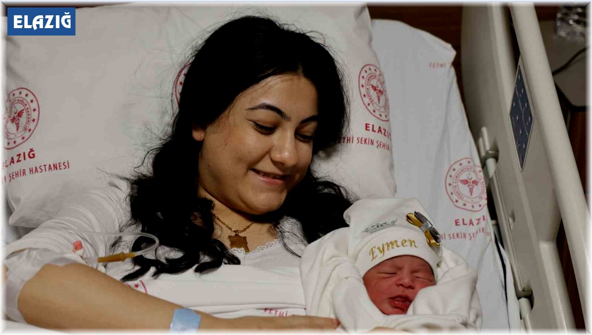 Elazığ'da yeni yılda 3 erkek bebek dünyaya geldi