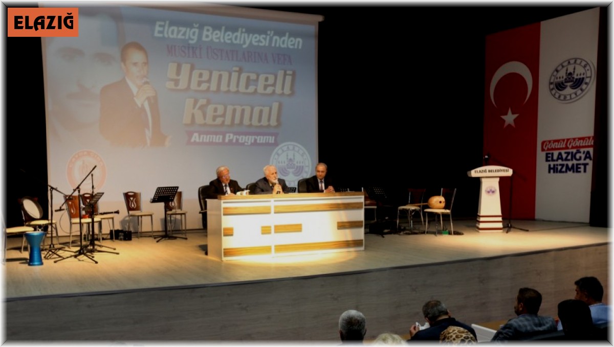 Elazığ'da Yeniceli Kemal düzenlenen panelle anıldı