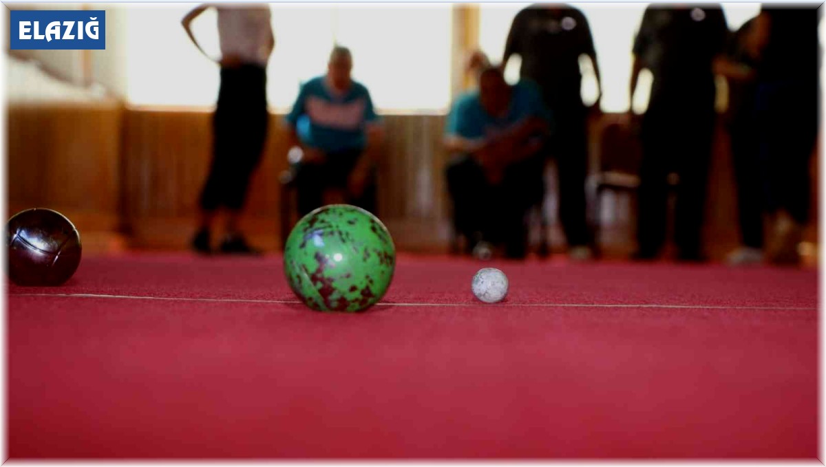 Elazığ'da 'Yetişkin Gençler Bocce Turnuvası' bölge müsabakaları sürüyor