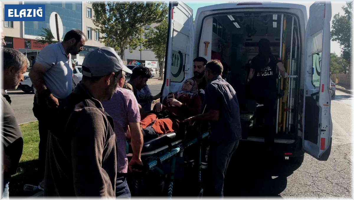 Elazığ'da yolun karşısına geçen kadına çarpan sürücü kaçtı