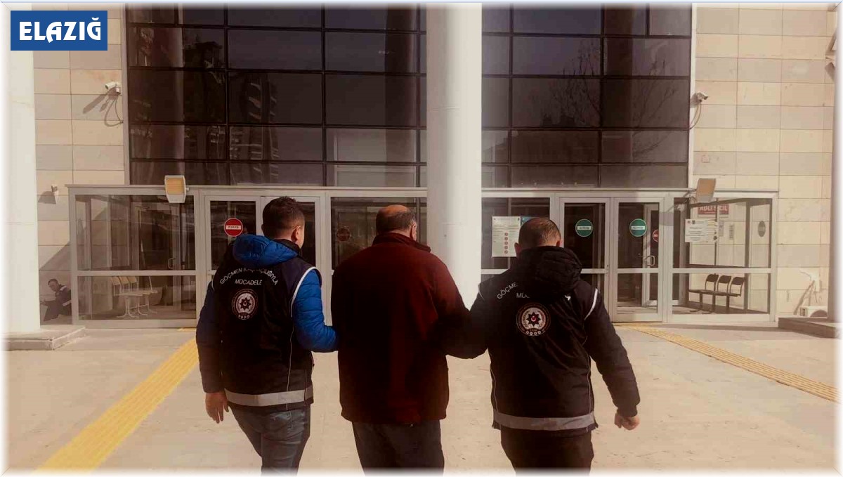 Elazığ'da yurda kaçak yollarla giren 40 düzensiz göçmen yakalandı