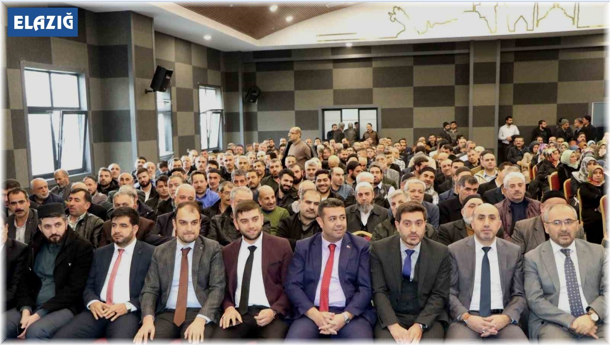 Elazığ'da 'Zekat Bilgilendirme Toplantısı' düzenlendi