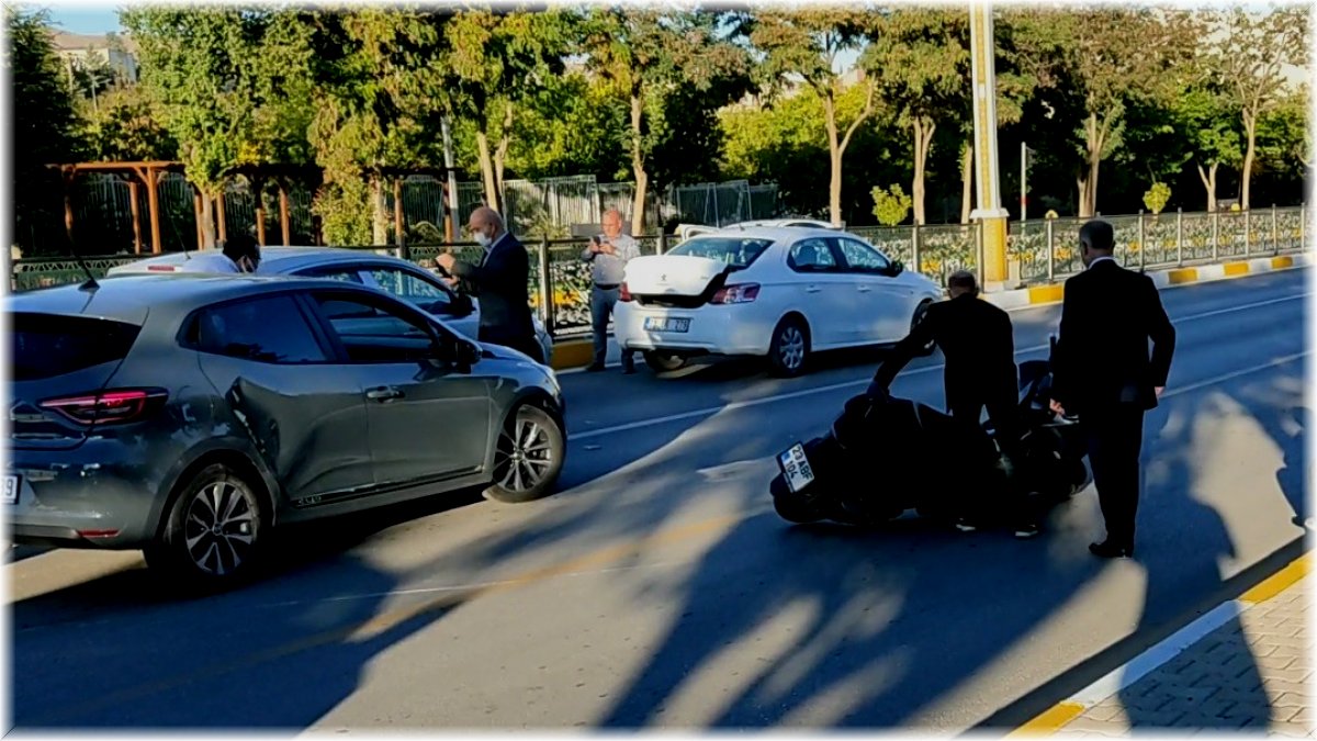 Elazığ'da zincirleme trafik kazası: 1 yaralı
