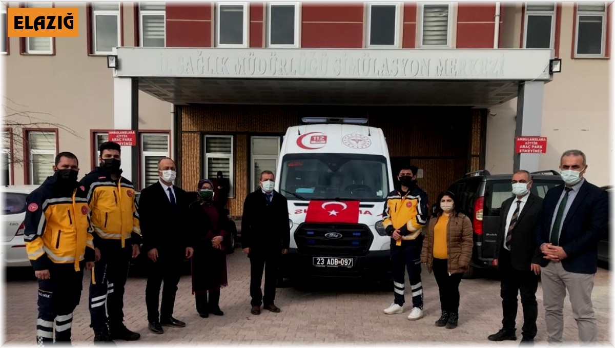 Elazığ'daki ambulans sayısı 64 oldu