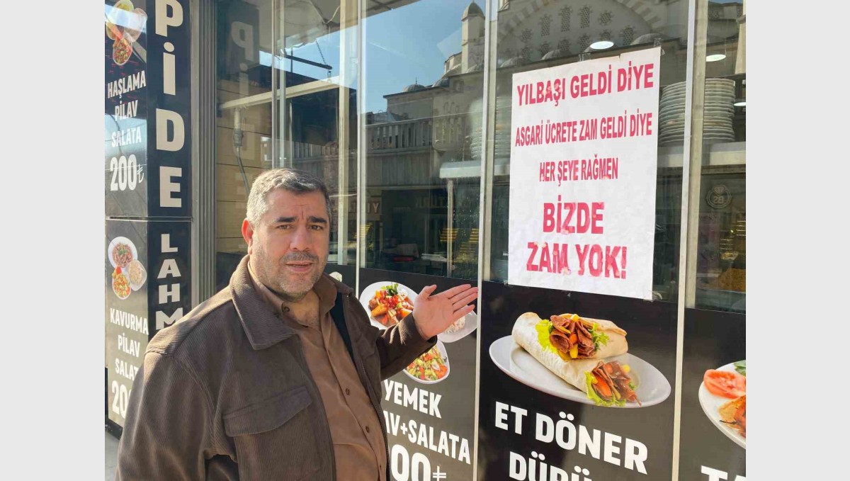 Elazığ'daki esnaftan hem zam hem de boykot örneği