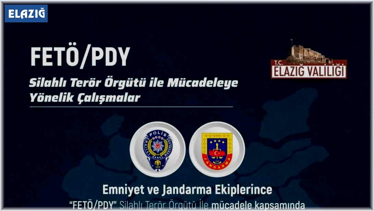 Elazığ'daki FETÖ ve PKK ile mücadele çalışmaları paylaşıldı