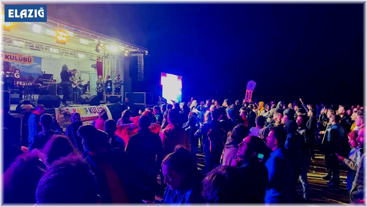 Elazığ'daki gençlik festivaline 10 bin kişi katıldı